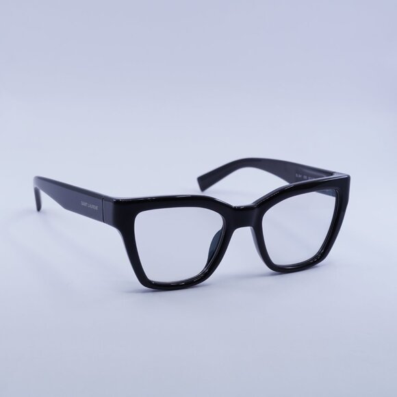 Saint Laurent SL641 006 Sunglasses Shiny Black Cat Eye Frame main image 7